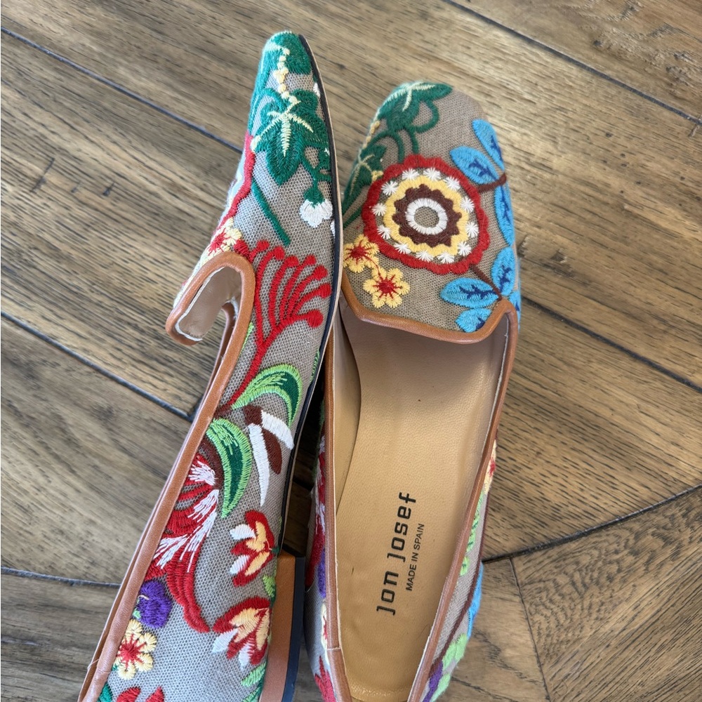 Jon Josef Women's Colorful Embroidered Loafers